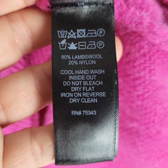 TABITHA WEBB | lambswool blend knit long sleeve button detail sweater - Picture 8 of 9